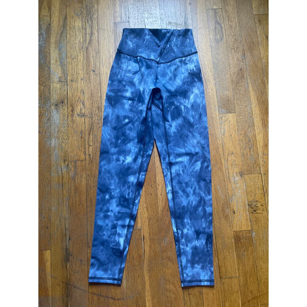 GYMSHARK BRAND "ELEVATE LEGGINGS" LAKESIDE BLUE-STRETCHY-BNWOT